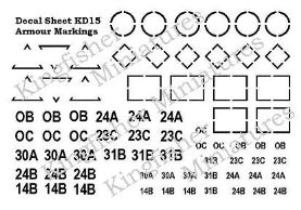 Armour Markings - White